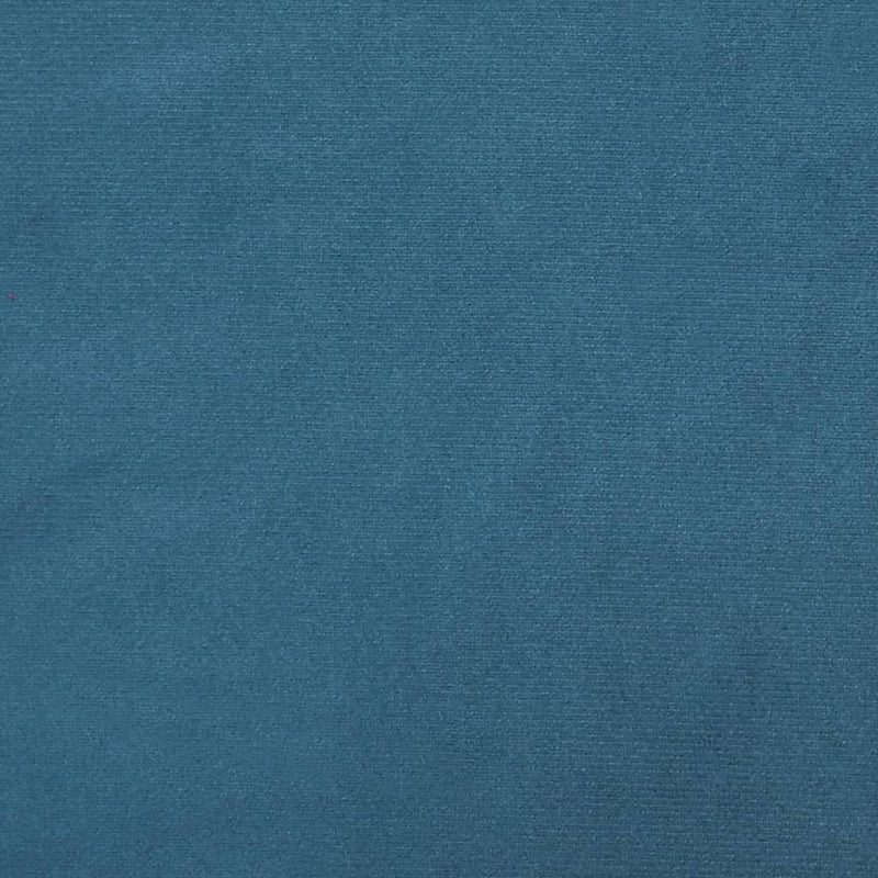 vidaXL 3 részes kék bársony Chesterfield kanapészett hengerpárnákkal