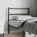vidaXL fekete fém csere fejtámla 90 cm