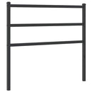 vidaXL fekete fém csere fejtámla 100 cm