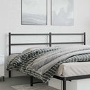 vidaXL fekete fém csere fejtámla 180 cm
