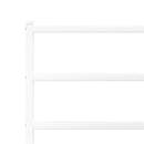 vidaXL fehér fém ágykeret fejtámlával 80x200 cm