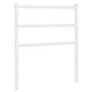 vidaXL fehér fém csere fejtámla 75 cm