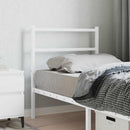 vidaXL fehér fém csere fejtámla 75 cm