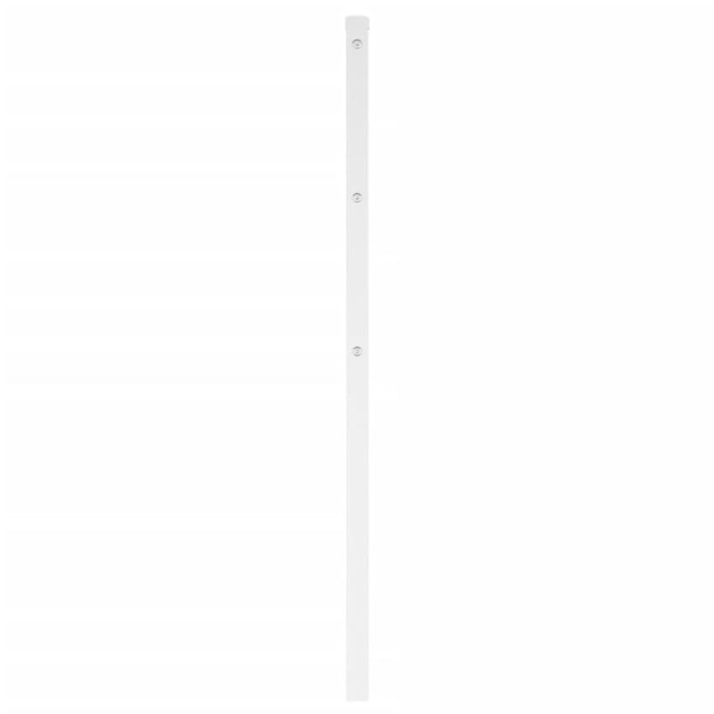 vidaXL fehér fém fejtámla 135 cm