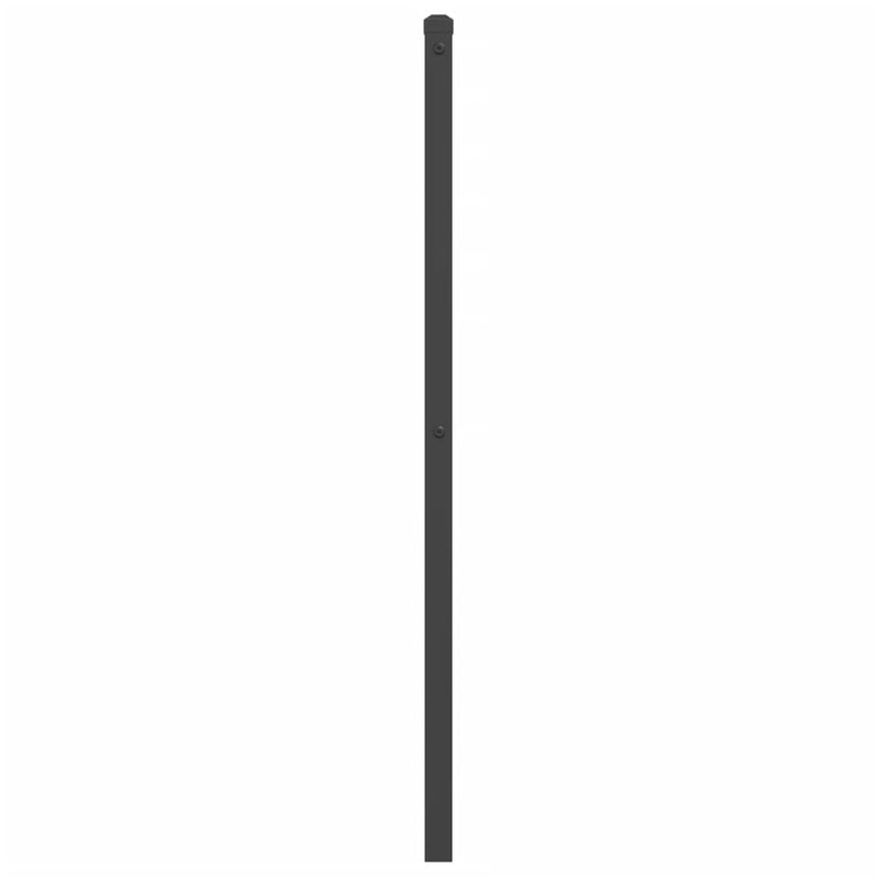 vidaXL fekete fém fejtámla 140 cm