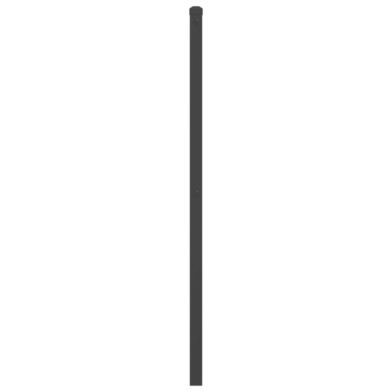 vidaXL fekete fém fejtámla 150 cm