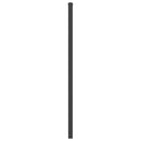 vidaXL fekete fém csere fejtámla 180 cm