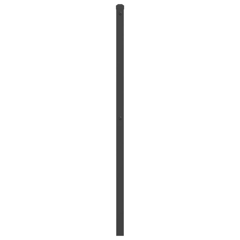 vidaXL fekete fém fejtámla 193 cm