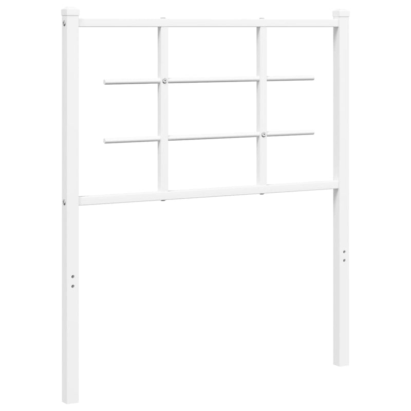 vidaXL fehér fém fejtámla 80 cm