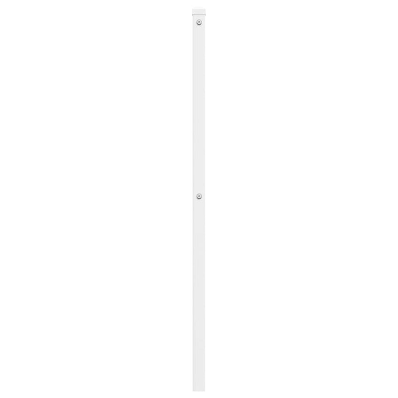vidaXL fehér fém fejtámla 80 cm