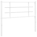 vidaXL fehér fém csere fejtámla 107 cm