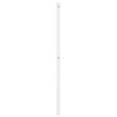 vidaXL fehér fém csere fejtámla 107 cm