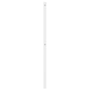 vidaXL fehér fém csere fejtámla 120 cm