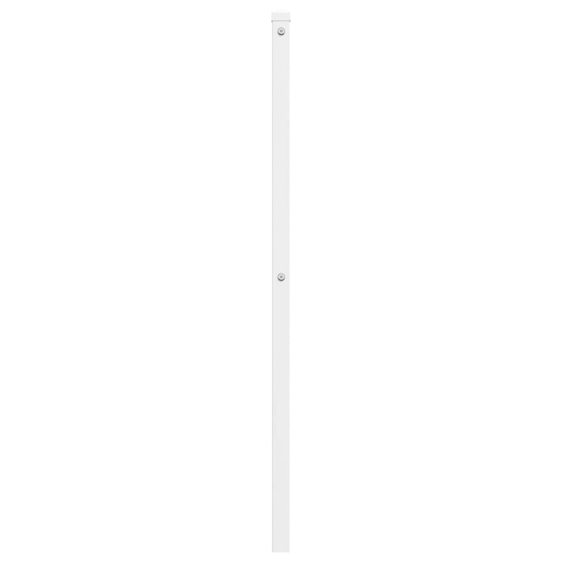 vidaXL fehér fém fejtámla 135 cm