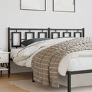 vidaXL fekete fém fejtámla 180 cm