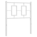 vidaXL fehér fém csere fejtámla 75 cm