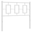 vidaXL fehér fém csere fejtámla 100 cm