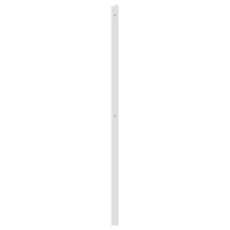 vidaXL fehér fém fejtámla 107 cm