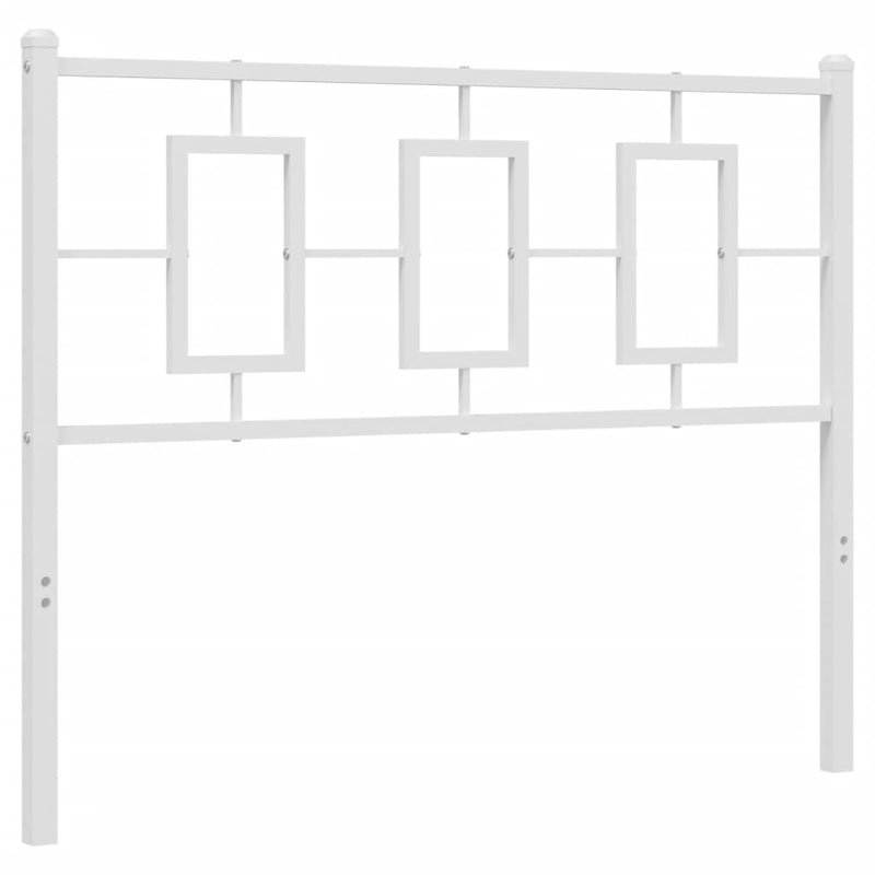 vidaXL fehér fém fejtámla 107 cm