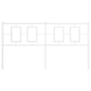 vidaXL fehér fém fejtámla 160 cm
