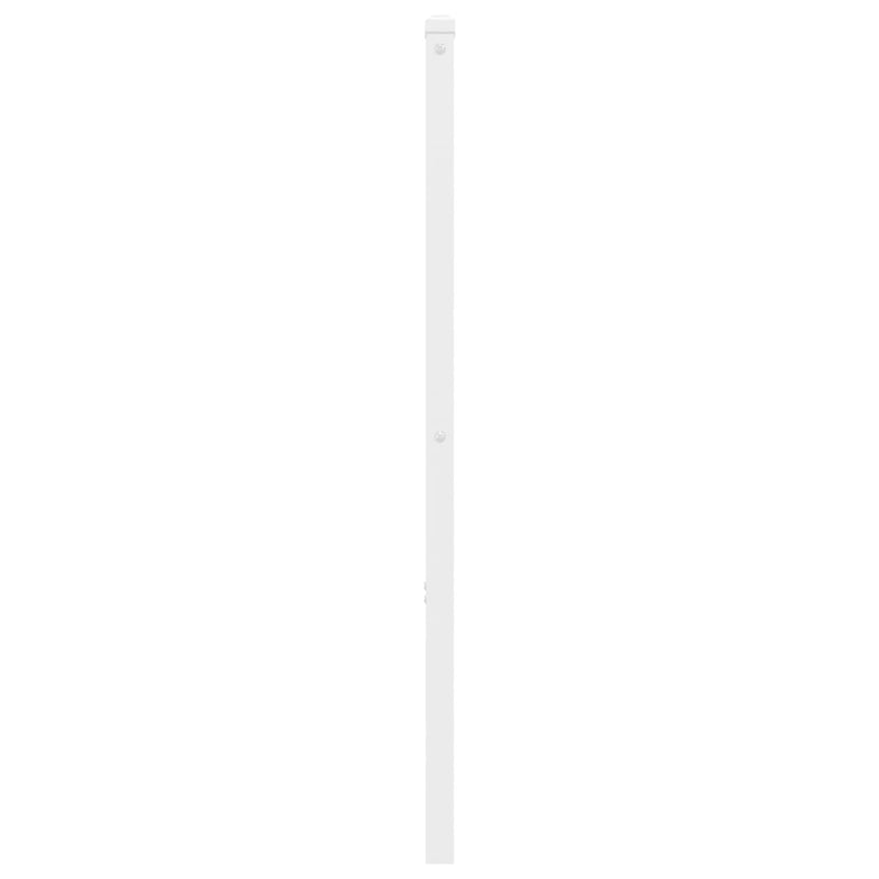 vidaXL fehér fém fejtámla 180 cm