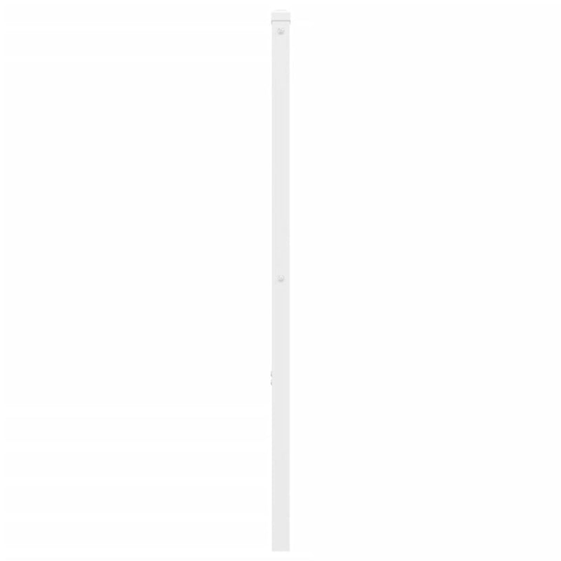 vidaXL fehér fém fejtámla 200 cm
