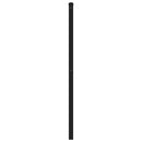 vidaXL fekete fém fejtámla 180 cm