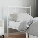 vidaXL fehér fém csere fejtámla 80 cm
