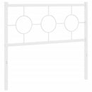 vidaXL fehér fém csere fejtámla 100 cm
