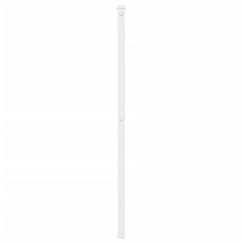 vidaXL fehér fém fejtámla 100 cm