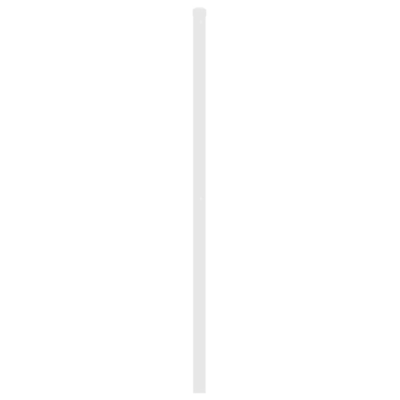 vidaXL fehér fém fejtámla 120 cm