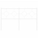 vidaXL fehér fém fejtámla 140 cm