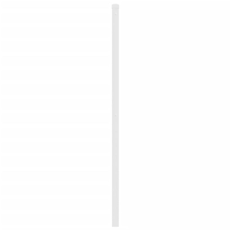 vidaXL fehér fém fejtámla 150 cm