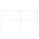 vidaXL fehér fém fejtámla 200 cm