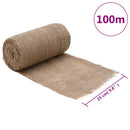vidaXL jutatekercs 0,25 x 100 m 100% juta 200 gsm