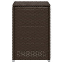 vidaXL barna polyrattan propántartály borító asztal 40 x 40 x 60 cm