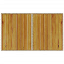 vidaXL bézs polyrattan falapos kerti asztal 110x68x70 cm