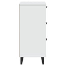 vidaXL VIKEN fehér szerelt fa éjjeliszekrény