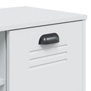 vidaXL VIKEN fehér szerelt fa cipőtároló pad 106 x 35 x 45 cm