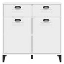 vidaXL VIKEN fehér szerelt fa tálalószekrény 80 x 40 x 80 cm