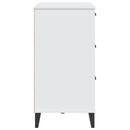 vidaXL VIKEN fehér szerelt fa tálalószekrény 80 x 40 x 80 cm