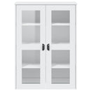 vidaXL VIKEN fehér szerelt fa felső elem tálalószekrényhez