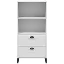 vidaXL VIKEN fehér szerelt fa könyvszekrény 60 x 35 x 123 cm