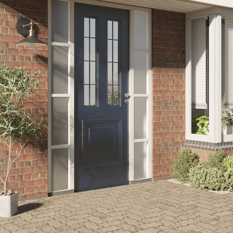 vidaXL matt szürke PVC statikus ablakfólia 45 x 2000 cm