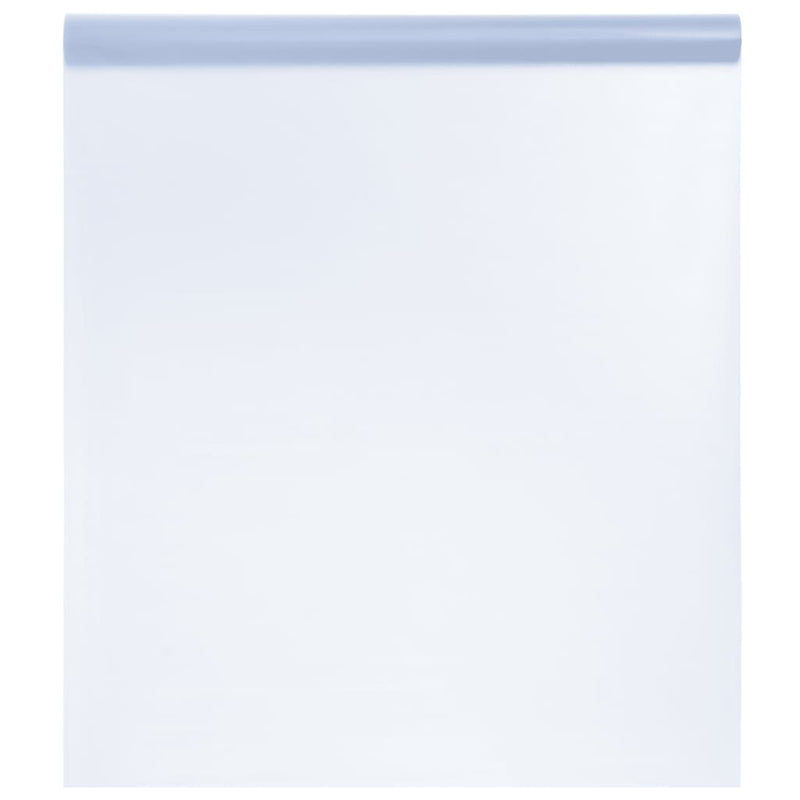 vidaXL matt szürke PVC statikus ablakfólia 90 x 500 cm
