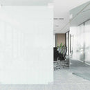 vidaXL matt fehér PVC statikus ablakfólia 90 x 2000 cm