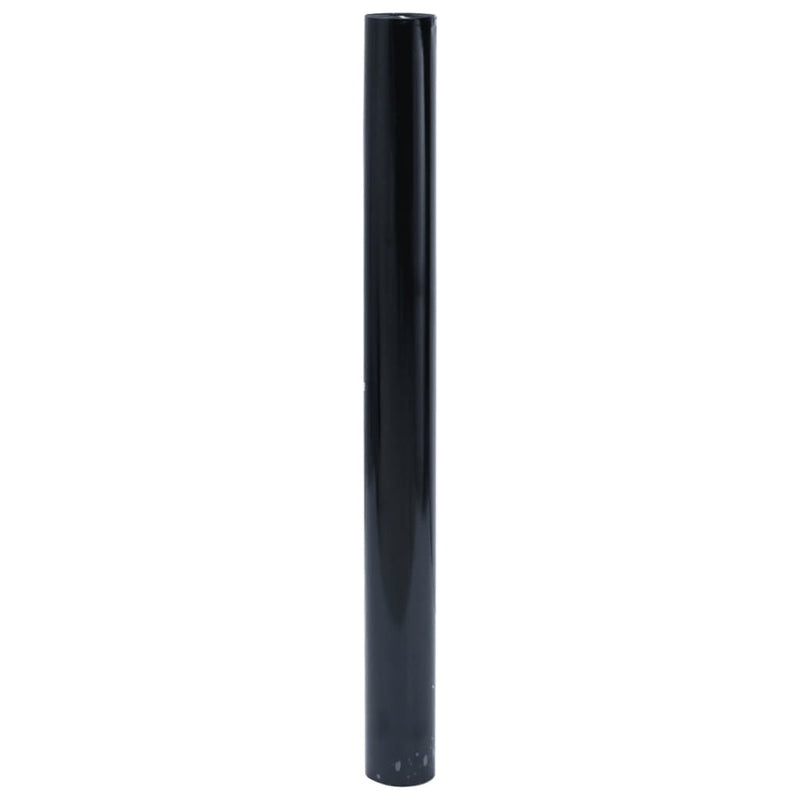 vidaXL matt fekete PVC statikus ablakfólia 60 x 1000 cm