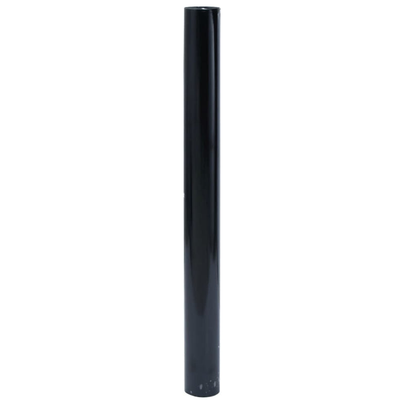 vidaXL matt fekete PVC statikus ablakfólia 60 x 2000 cm
