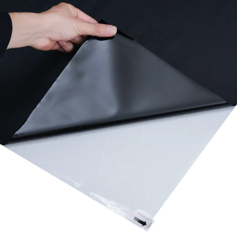 vidaXL matt fekete PVC statikus ablakfólia 90 x 2000 cm