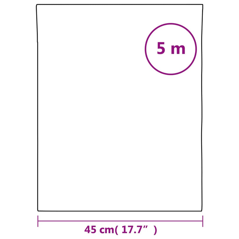 vidaXL matt bambusz mintás PVC ablakfólia 45 x 500 cm